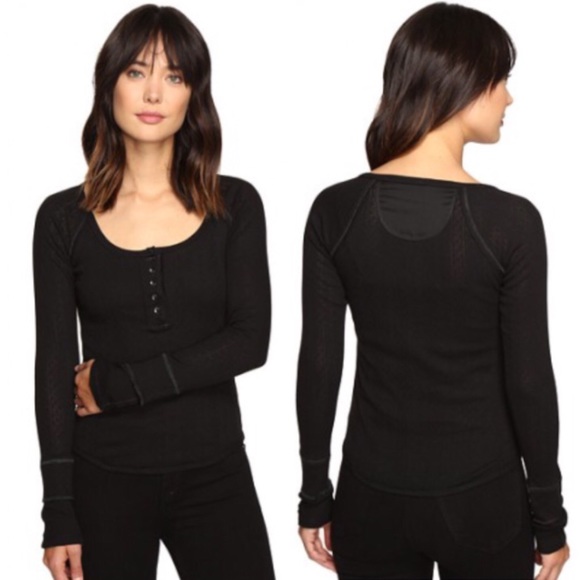 Free People Tops - ⭐️ NWT Free People Sugar And Spice Henley Top